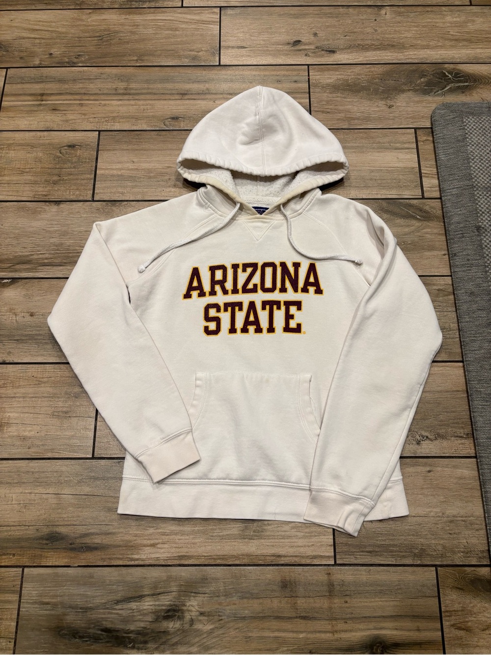 Champion Arizona State Sun Devils Fear The Fork Pullover Hoodie Womens Small